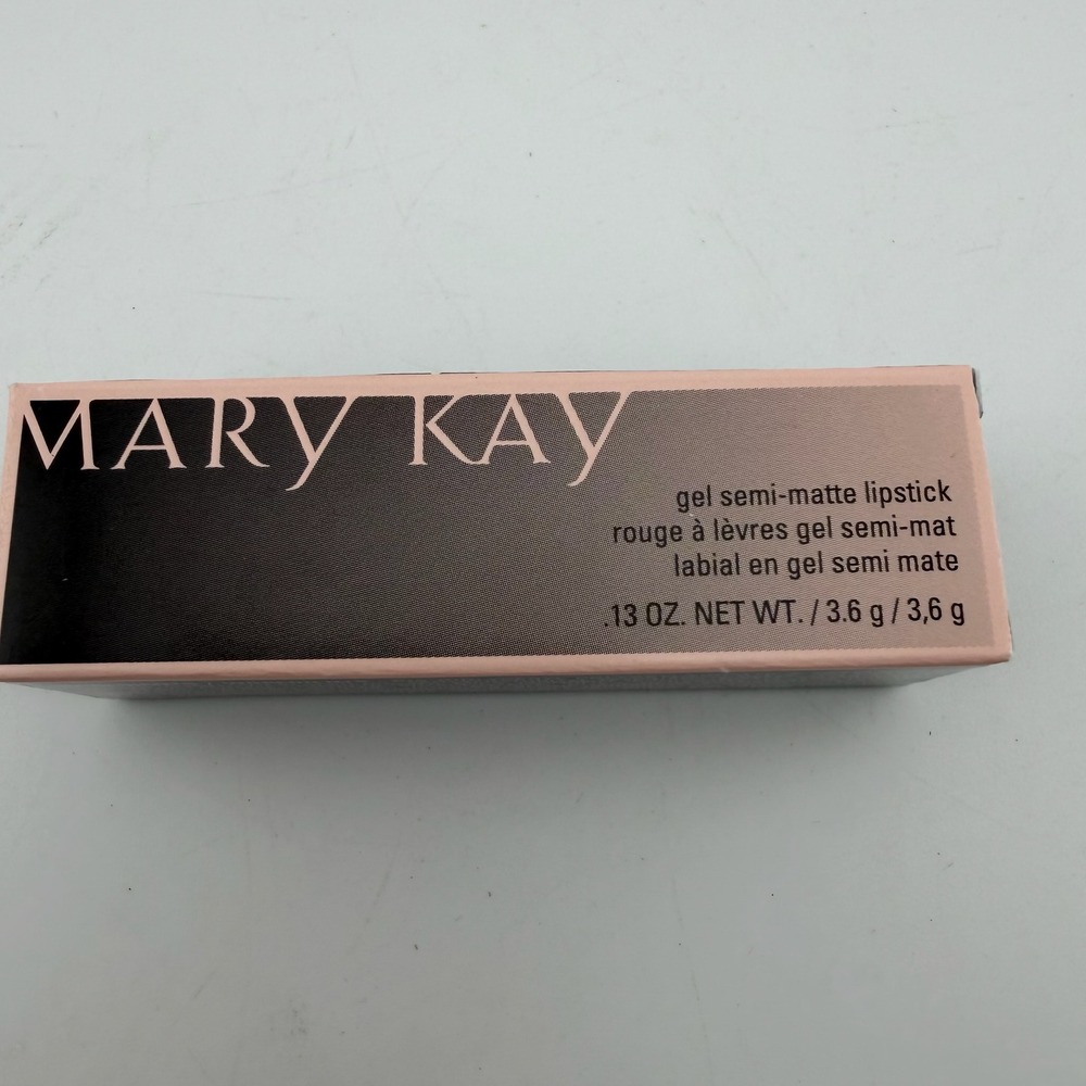 Mary‎ Kay Gel Semi-Matte Lipstick 0.13oz Crushed Berry New NIB 089647
